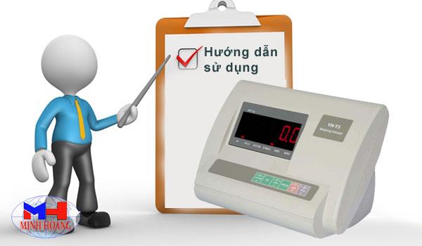 Hướng dẩn các bước căn chỉnh cân điện tử sử dụng đầu cân YHT3