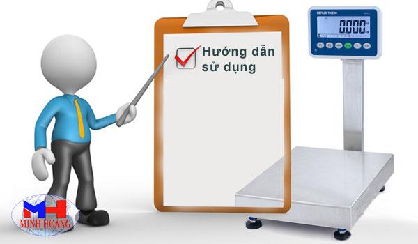 Những nguyên tắc khi sử dụng cân điện tử.