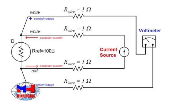 Sơ đồ mạch RTD 4 dây